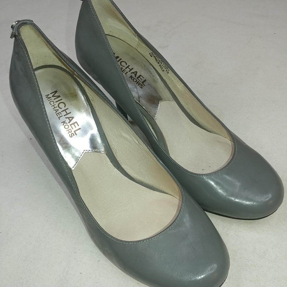 MICHAEL Michael Kors Gray Heels